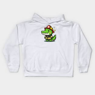 Cute Crocodile Kids Hoodie